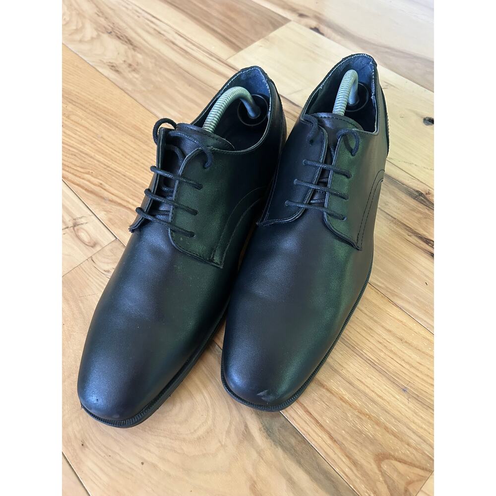 Joseph Abboud Men  Oxford Dress Shoes Black US size 9.5W